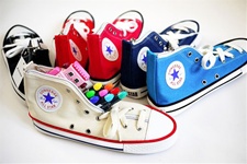 Converse Shoe Pencil Pouch
