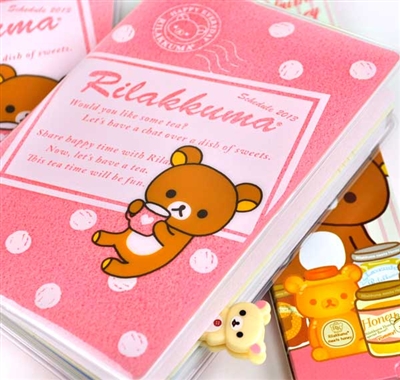 Rilakkuma Plush Cover 2013 Student Planner
