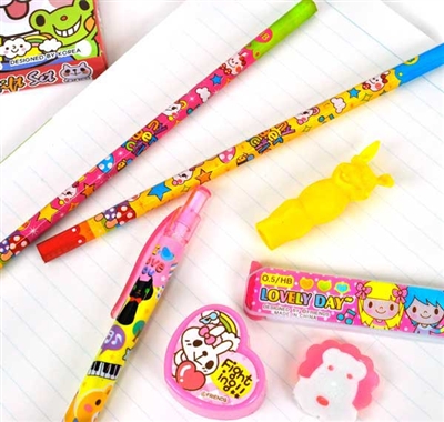 Dog and Bunny Stationery Gift Set