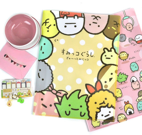 Playful Sumikko Gurashi Multi Pocket Folder