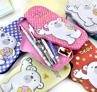 Beni Bear Tin Pencil Case
