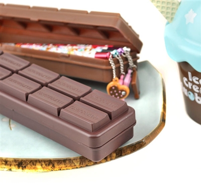 Milk Chocolate Bar Pencil Box