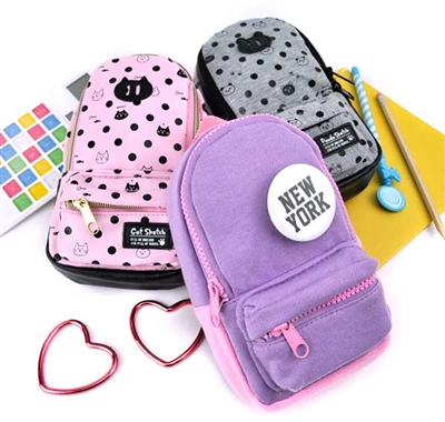 Mini Backpack Pencil Pouch