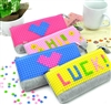 Tiny Block DIY Pencil Pouch