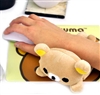 Rilakkuma Computer Mouse Pad with Wrist Support Plush Cushion
