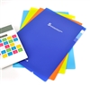 Colorful 5 Subject Slim Folders