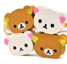 Rilakkuma and Korilakkuma Erasers