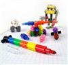 5-Color Transformer Puzzle Crayon